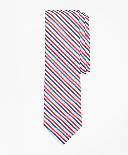 Brooks Brothers Striped Seersucker Tie