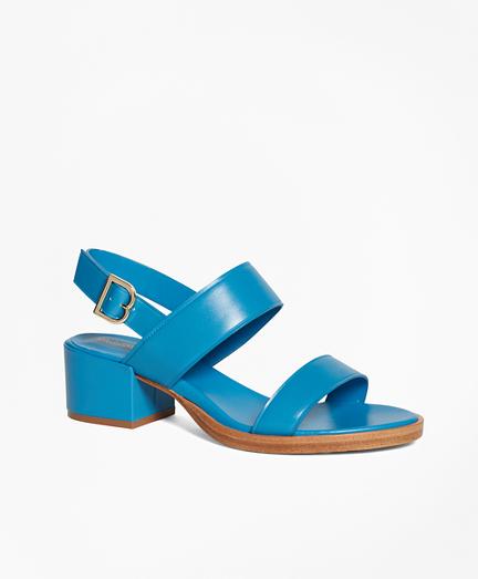 Brooks Brothers Low Ankle-strap Sandals