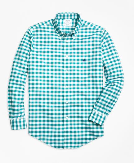 Brooks Brothers Non-iron Regent Fit Gingham Sport Shirt