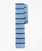 Brooks Brothers Men's Striped Linen-silk Knit Tie
