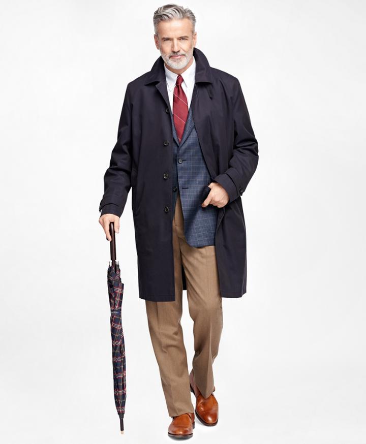 Brooks Brothers Men's Newbury Trench Coat