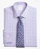 Brooks Brothers Regent Fitted Dress Shirt, Non-iron Tonal Plaid