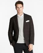 Brooks Brothers Men's Windowpane Stretch-cotton Sport Coat