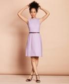Brooks Brothers Stretch-wool A-line Dress
