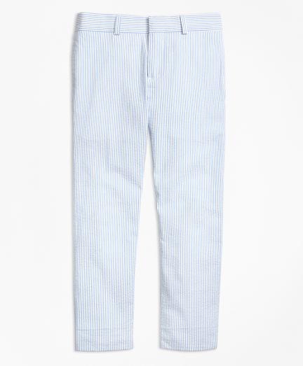 Brooks Brothers Seersucker Junior Suit Trousers