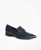 Brooks Brothers Leather Pointed-toe Dress Shoes