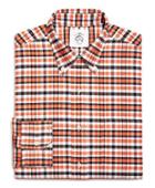 Brooks Brothers Plaid Oxford Button-down Shirt
