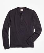 Brooks Brothers Men's Garment-dyed Henley