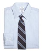 Brooks Brothers Men's Slim Fitted Dress Shirt, Heathered Candy Stripe