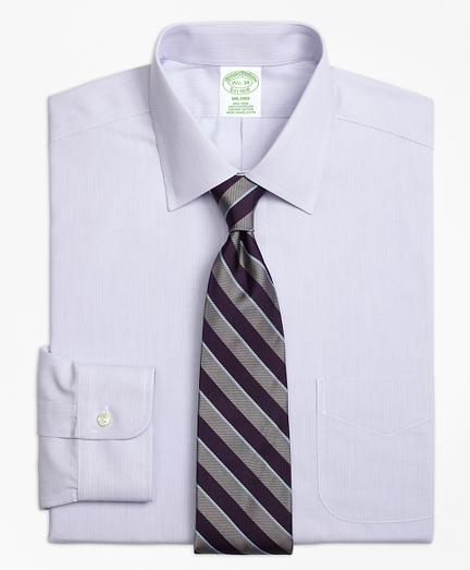 Brooks Brothers Milano Slim-fit Dress Shirt, Non-iron Hairline Stripe