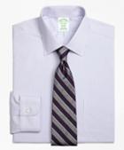 Brooks Brothers Milano Slim-fit Dress Shirt, Non-iron Hairline Stripe