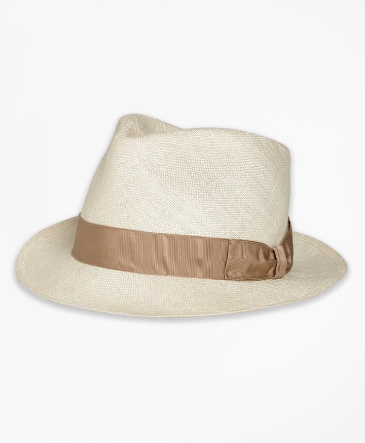 Brooks Brothers Men's Straw Hat