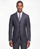 Brooks Brothers Milano Fit Three-piece Houndstooth 1818 Suit