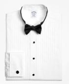 Brooks Brothers Men's Regent Fit Ten-pleat Wing Collar Tuxedo Shirt