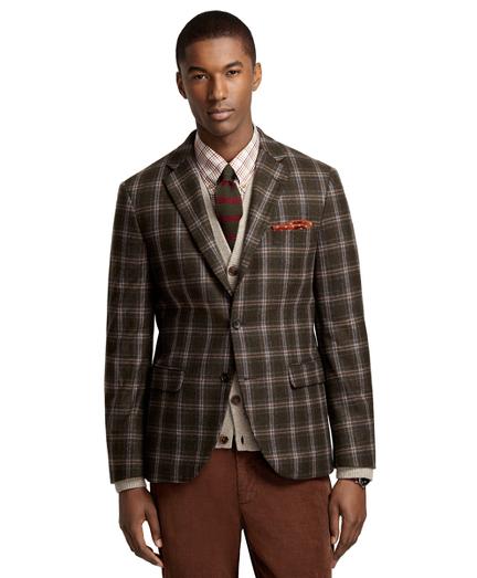 Brooks Brothers Milano Fit Windowpane Sport Coat