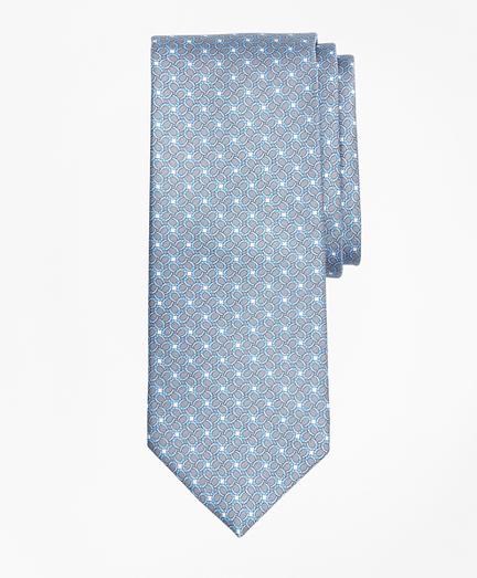 Brooks Brothers Horseshoe Motif Print Tie