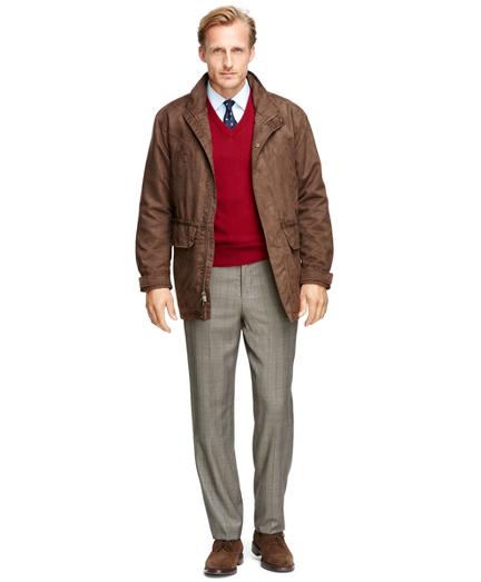 Brooks Brothers And Beretta Brown Hunting Jacket