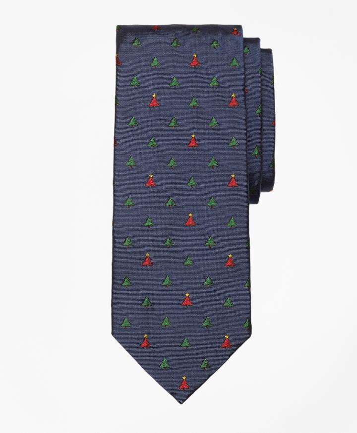 Brooks Brothers Men's Christmas Tree Tie