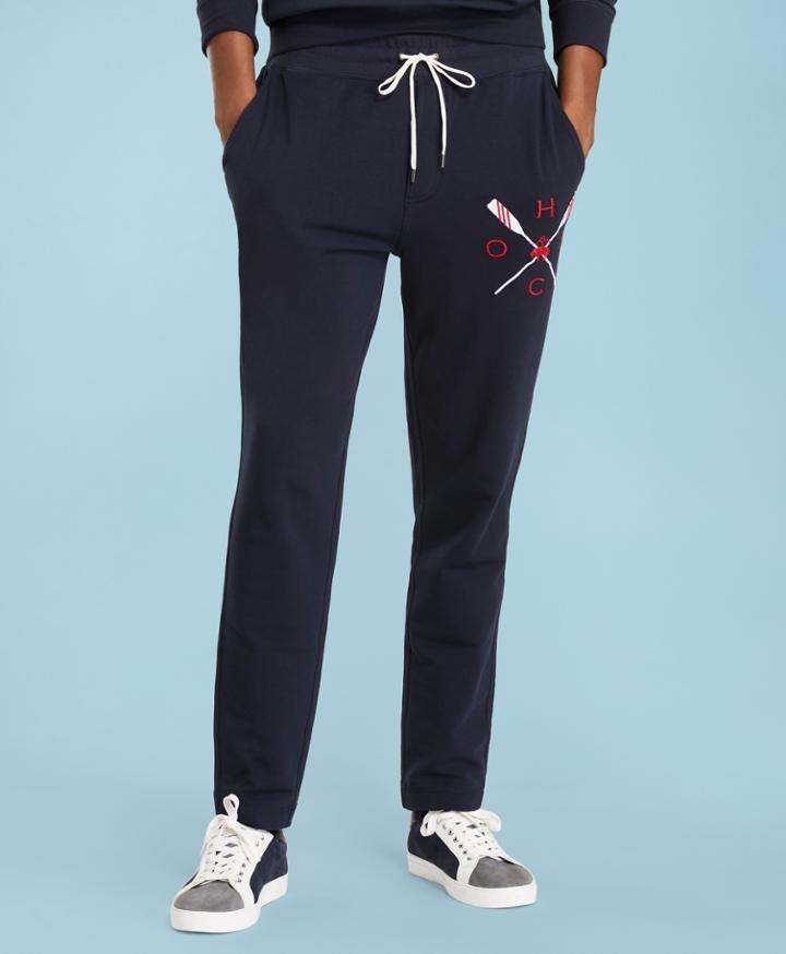 Brooks Brothers Men's 2018  Head Of The Charles Regatta French Terry Sweatpants