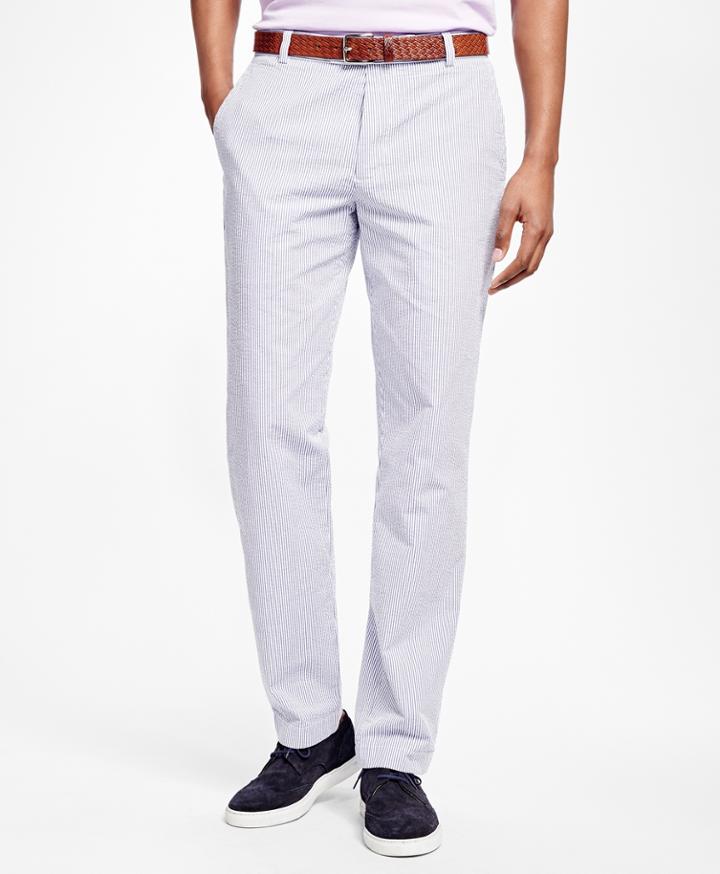 Brooks Brothers Men's Milano Fit Seersucker Pants
