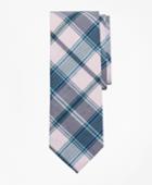 Brooks Brothers Men's Pink Madras Tie