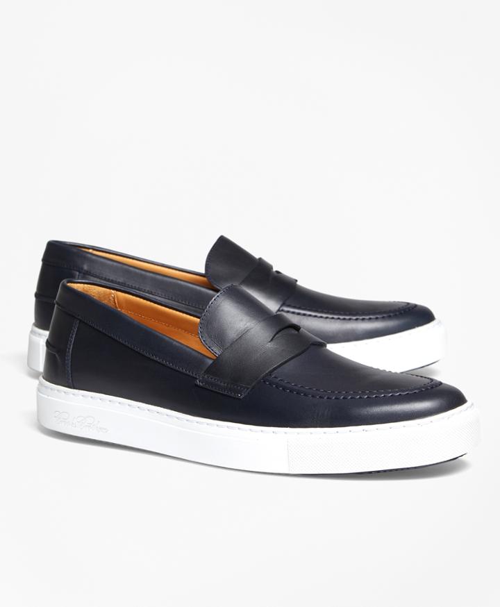 Brooks Brothers Men's Penny Sneakers