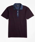 Brooks Brothers Men's Slim Fit Stripe Polo Shirt