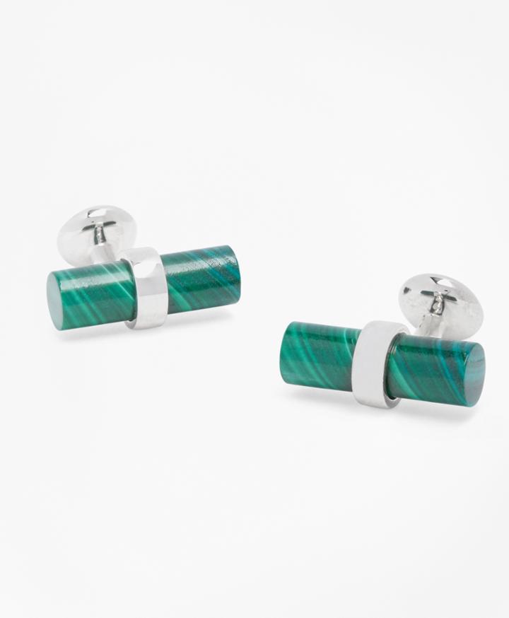 Brooks Brothers Men's Malachite Cuff Links