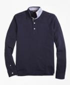 Brooks Brothers Vintage-wash Long-sleeve Polo Shirt