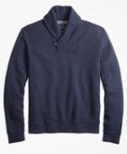 Brooks Brothers French Terry Shawl Collar Fleece