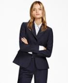 Brooks Brothers Women's Pinstripe Brookscool Two-button Jacket