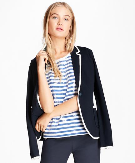 Brooks Brothers Supima Cotton Knit Blazer