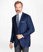 Brooks Brothers Madison Fit Navy Check Sport Coat