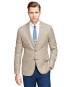 Brooks Brothers Men's Fitzgerald Fit Check With Windowpane Sport Coat