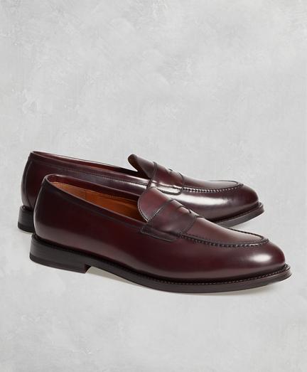 Brooks Brothers Golden Fleece Cordovan Penny Loafers