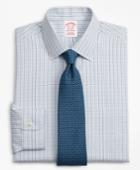 Brooks Brothers Men's Relaxed Fit Relaxed-fit Dress Shirt, Non-iron Grid Check