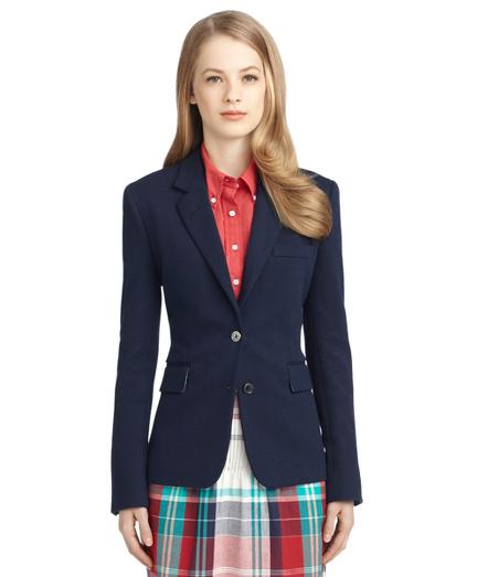 Brooks Brothers Knit Jacquard Classic Jacket
