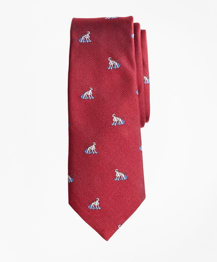 Brooks Brothers Dog Print Tie