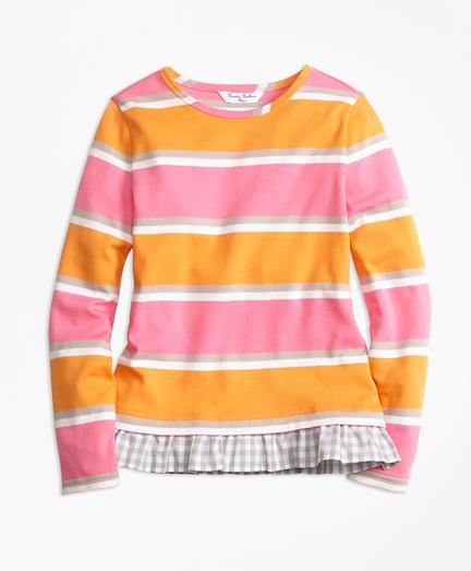 Brooks Brothers Mixed Media T-shirt