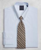 Brooks Brothers Men's Golden Fleece Extra Slim Fit Twin-check Button-down-collar Dress Shirt