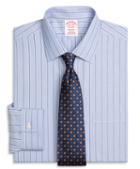 Brooks Brothers Non-iron Madison Fit Hairline Split Stripe Dress Shirt