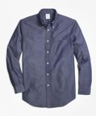Brooks Brothers Men's Regent Fit Seersucker Sport Shirt