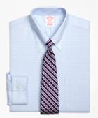 Brooks Brothers Non-iron Brookscool Madison Fit Parquet Check Dress Shirt