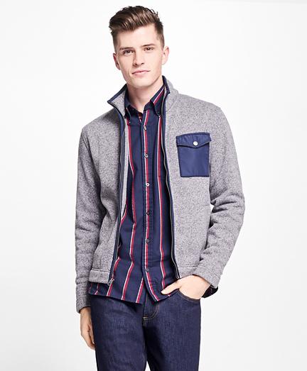 Brooks Brothers Full-zip Polar Fleece Jacket