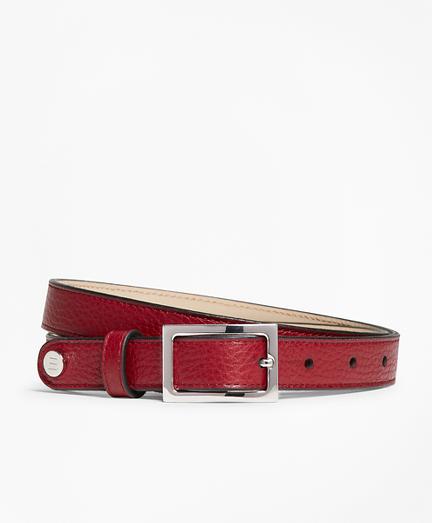 Brooks Brothers Pebbled Leather Belt