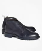 Brooks Brothers Men's 1818 Footwear Lug-sole Leather Chukka Boots