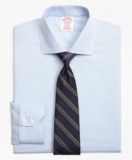 Brooks Brothers Non-iron Madison Fit Micro-check Dress Shirt