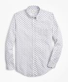 Brooks Brothers Luxury Collection Madison Classic-fit Sport Shirt, Button-down Collar Floating Flower Print