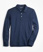 Brooks Brothers Slim Fit Cotton Jersey Long-sleeve Polo Shirt