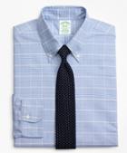 Brooks Brothers Original Polo Button-down Oxford Milano Slim-fit Dress Shirt, Glen Plaid